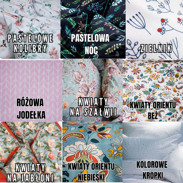Poszwa na kołdrę we wzory - na zamówienie